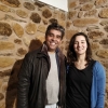 Cristóvão Lopes e Inês Barros, os responsáveis por este projeto