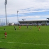 O bom tempo foi uma constante durante esta partida