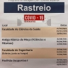 Cartaz informativo sobre os rastreios. fonte: UBI