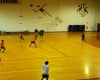 O treino da equipa leonina decorreu no pavilhã dos SASUBI